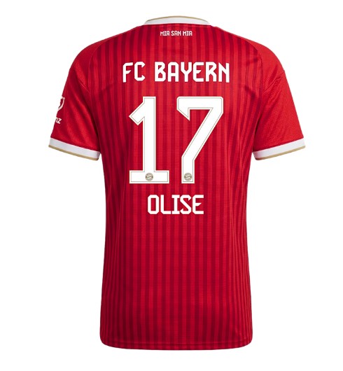 Bayern Munich Michael Olise #17 Domácí Dres pro Dámské 2026-27 Krátký Rukáv Bayern Munich Michael Olise #17 Domácí Dres pro Dámské 2026-27 Krátký Rukáv